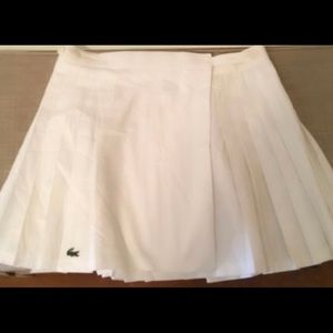 Lacoste sport skirt